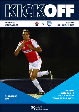 2017 Round 22 Wollongong Wolves V Sydney FC