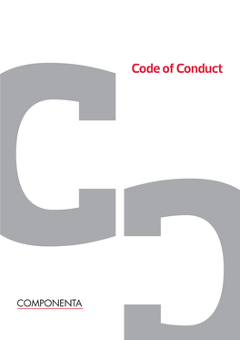 Code of Conduct Code of Conduct