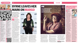 Byrne Leaves Her Mark on Margo