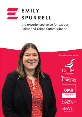 The Experienced Voice for Labour Police and Crime Commissioner