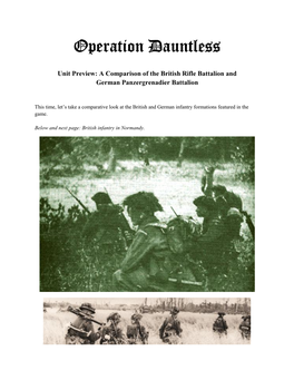 Operation Dauntless