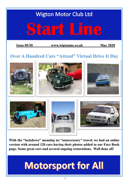 Over a Hundred Cars “Attend” Virtual Drive It
