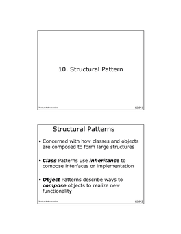 Structural Patterns