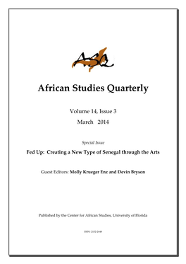 African Studies Quarterly