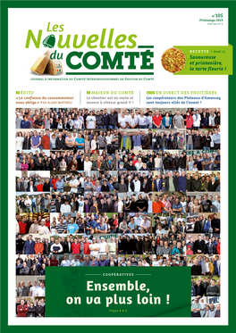 Les Nouvelles Du Comté N°105 – Printemps 2019