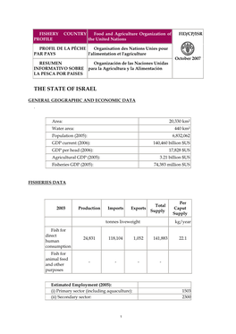 The State of Israel