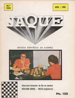 REVISTA ESPAÑOLA DE AJEDREZ Pts