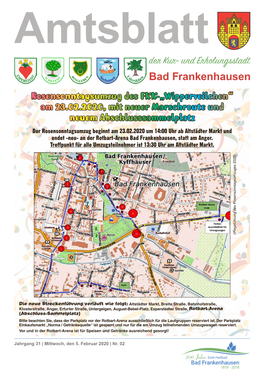 Der Kur- Und Erholungsstadt Bad Frankenhausen