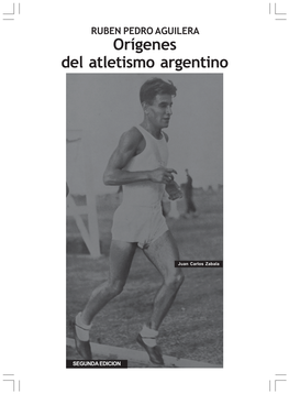 Orígenes Del Atletismo Argentino