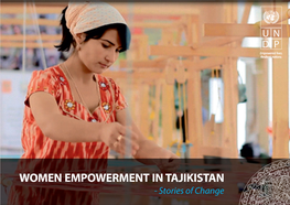 Women Empowerment in Tajikistan.Pdf