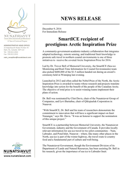 News-Release-Smartice-Wins-Arctic-Inspiration-Prize