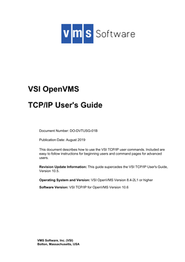 TCP/IP User's Guide