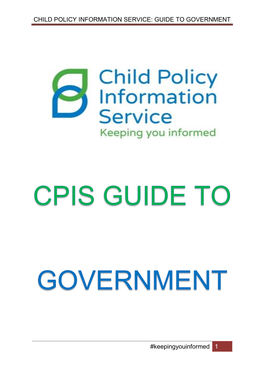 Child Policy Information Service: Guide to Government