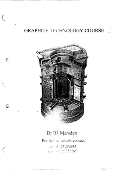 Graphite Technology Course