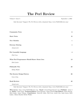 The Perl Review