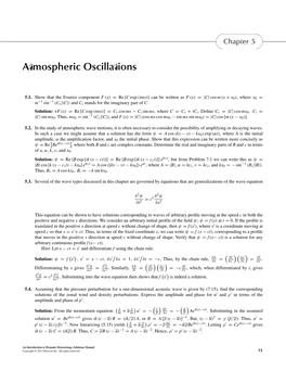 Atmospheric Oscillations