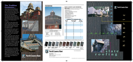 North Country Slate Product Brochure