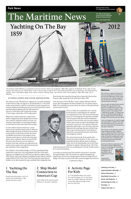 The Maritime News June, July, August 2012 Yachting on the Bay 2012 1859