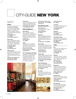 City-Guide New York