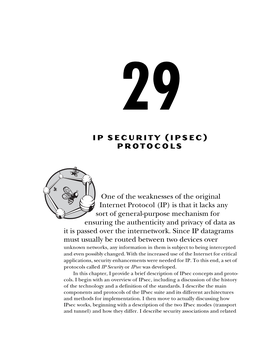 Ip Security (Ipsec) Protocols