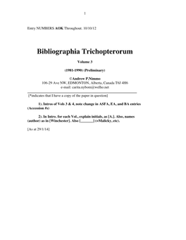 Bibtrich Vol. 3