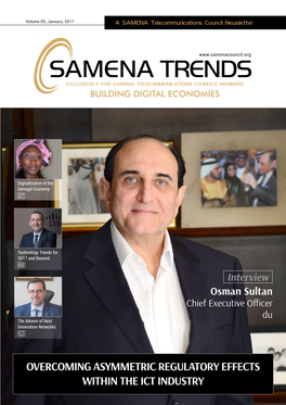 Samena Trends Exclusively for Samena Telecommunications Council's Members Building Digital Economies