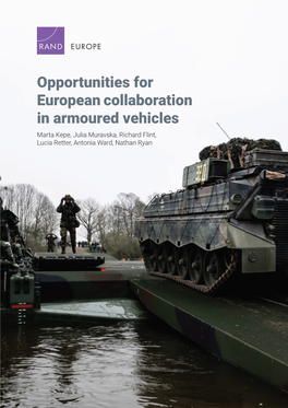 Opportunities for European Collaboration in Armoured Vehicles