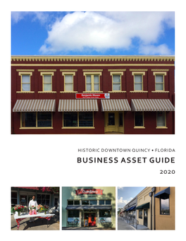 Quincy Main Street Business Asset Guide 2020