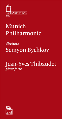 Munich Philharmonic Semyon Bychkov Jean-Yves Thibaudet