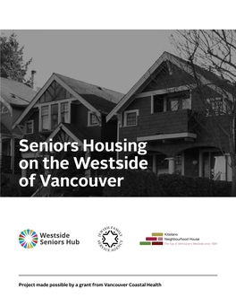 Seniors Housing on the Westside of Vancouver