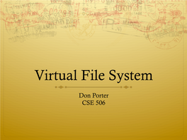 Virtual File System