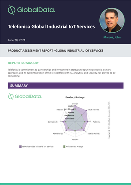 Telefonica Global Industrial Iot Services