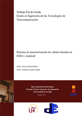 Sistema De Monitorización De Señales Basado En IOIO Y Android