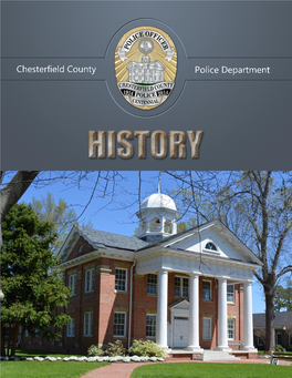 Chesterfield County Police Department History