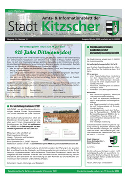 Pdf Amtsblatt 10 2020