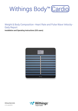 Withings Body™ Cardio