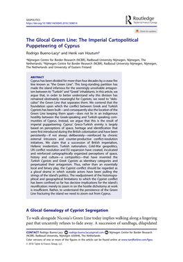 The Glocal Green Line: the Imperial Cartopolitical Puppeteering of Cyprus