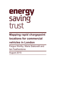 Mapping Rapid Chargepoints Locations for Commercial Vehicles PDF 1.10MB