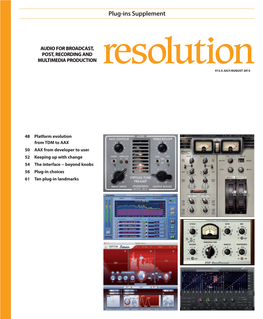 Plug-Ins Supplement 2013