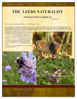 10 the Leeds Naturalist