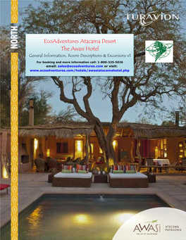 Ecoadventures Atacama Desert the Awasi Hotel