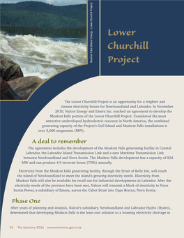 Lower Churchill Project) Project