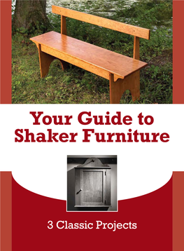Your Guide to Shaker Furniture