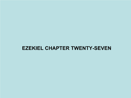 Book of Ezekiel