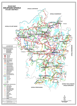 Inventory of LGED Road Network, March 2005, Bangladesh