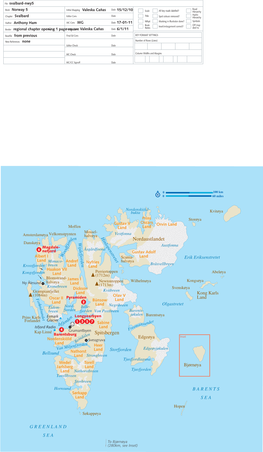 Spitsbergen Nordaustlandet