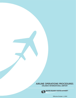 Airline Operations Procedures – Orlando International Airport