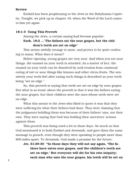 Ezekiel 18\01-32'Notes.Indd