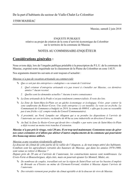 Considérations Générales