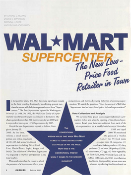 In the Past Few Years, Wal-Mart Has Made Significant Inroads